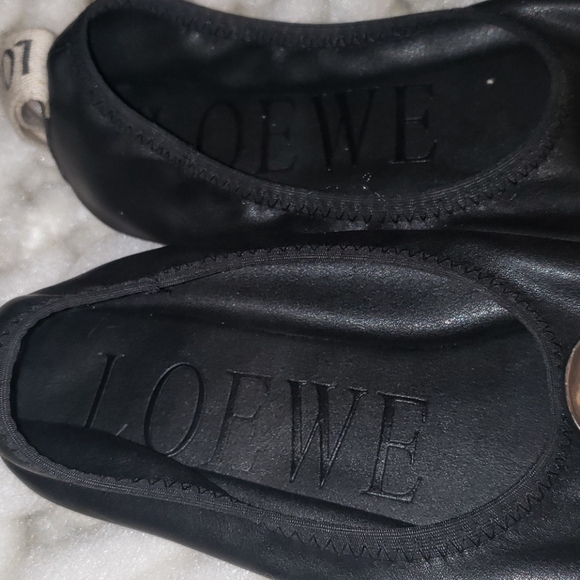 🤩Auth Loewe "PRICE DROP"LambBallerina Flats 🤩 - Picture 4 of 12